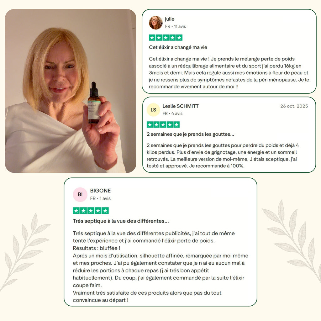 Solution minceur | Mélange de Fleurs de Bach