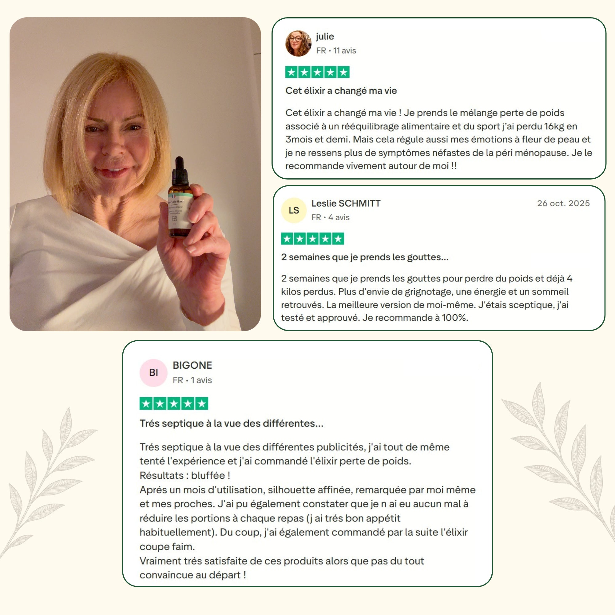 Solution minceur | Mélange de Fleurs de Bach