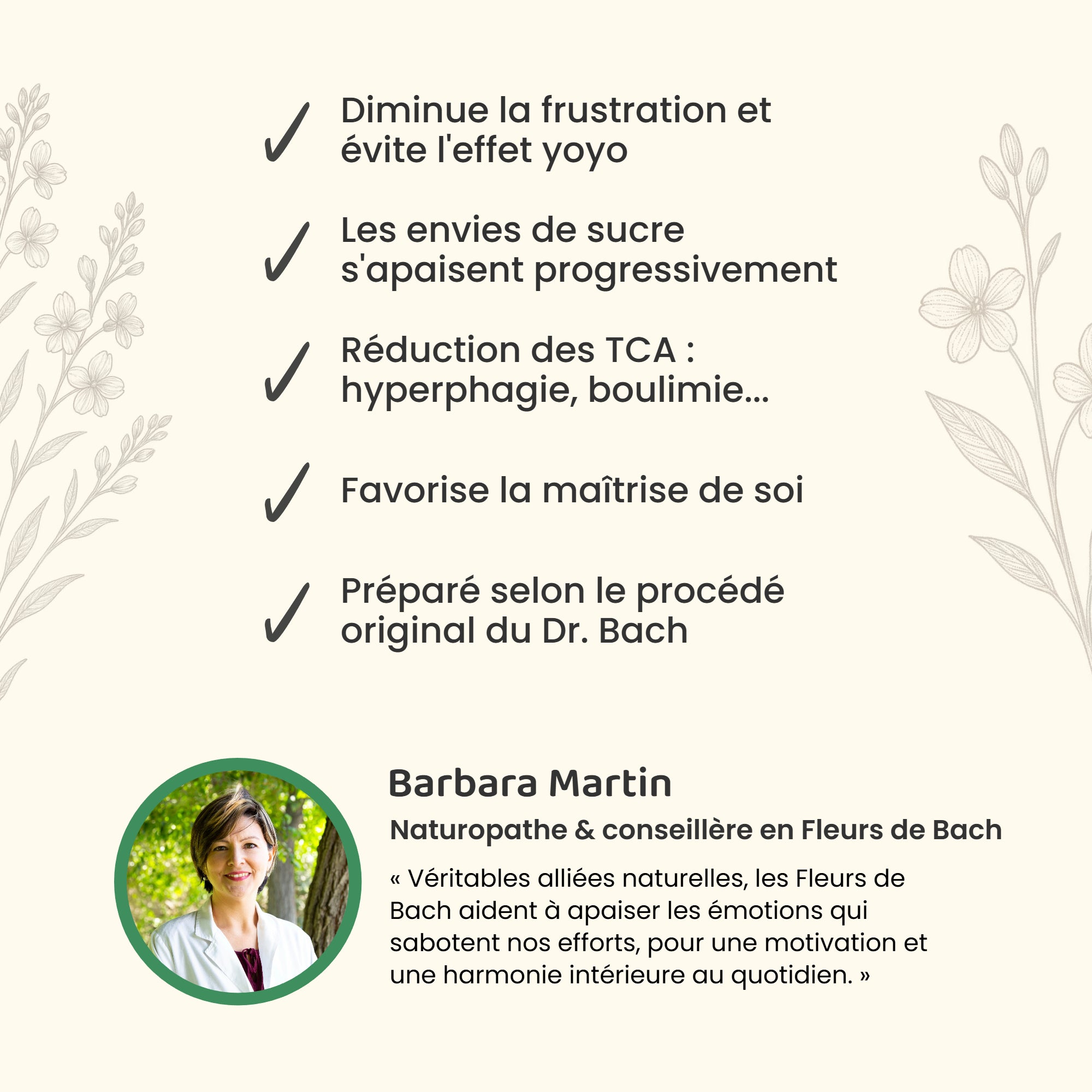 Solution minceur | Mélange de Fleurs de Bach
